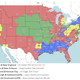 Illustration for article titled Which TV Markets Getting Screwed Today? Your Week 8 NFL Viewing Maps